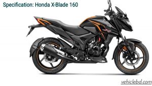Specification Honda X Blade 160