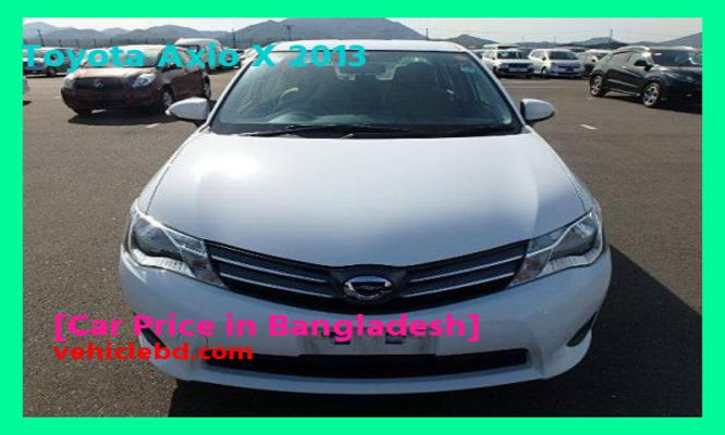 Toyota Axio X 2013 Price in Bangladesh picture hd