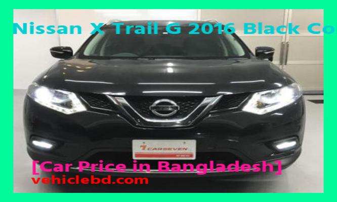 Nissan X Trail G 2016 Black Color Price in Bangladesh picture hd