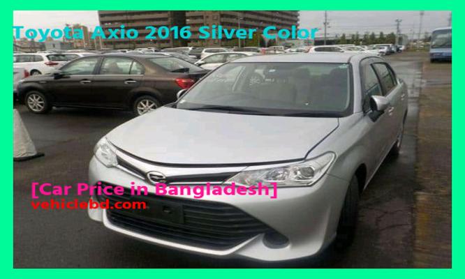 Toyota Axio 2016 Silver Color Price in Bangladesh picture hd