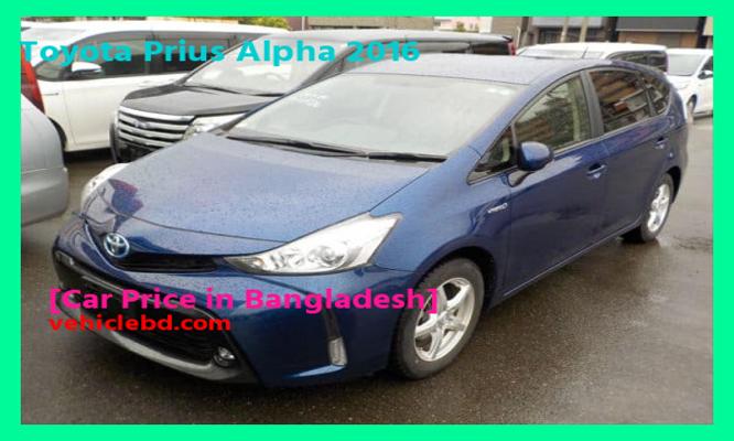 Toyota Prius Alpha 2016 Price in Bangladesh picture hd