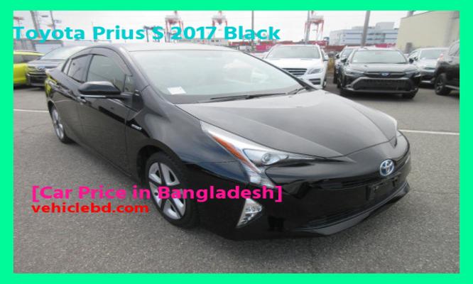 Toyota Prius S 2017 Black Price in Bangladesh picture hd