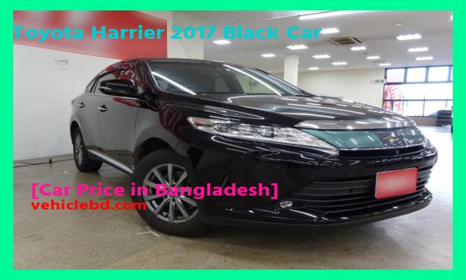 Toyota Harrier 2017 Black Car Price in Bangladesh picture hd
