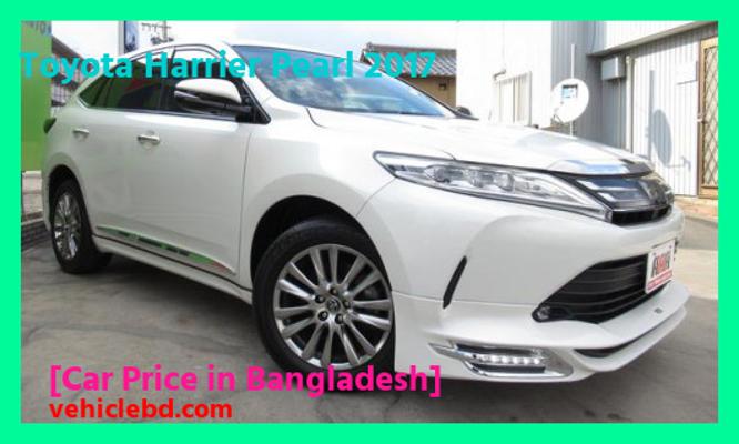 Toyota Harrier Pearl 2017 Price in Bangladesh picture hd