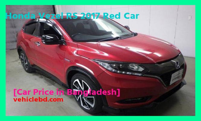Honda Vezel RS 2017 Red Car Price in Bangladesh picture hd