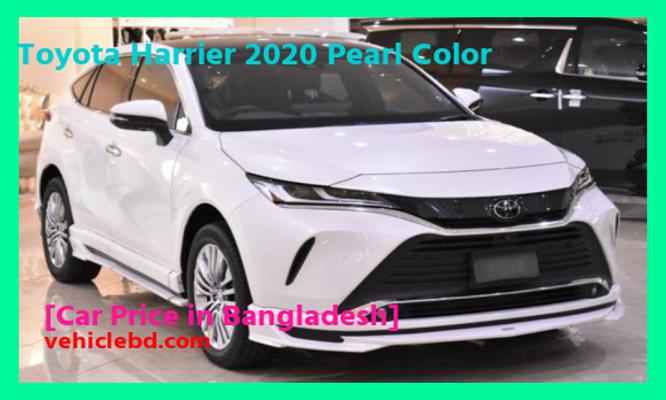 Toyota Harrier 2020 Pearl Color Price in Bangladesh picture hd