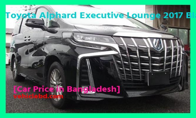 Toyota Alphard Executive Lounge 2017 Black Price in Bangladesh picture hd