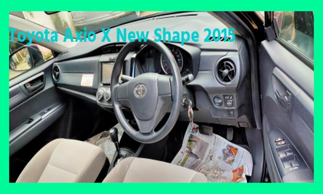 Toyota Axio X New Shape 2015 Price in Bangladesh image hd