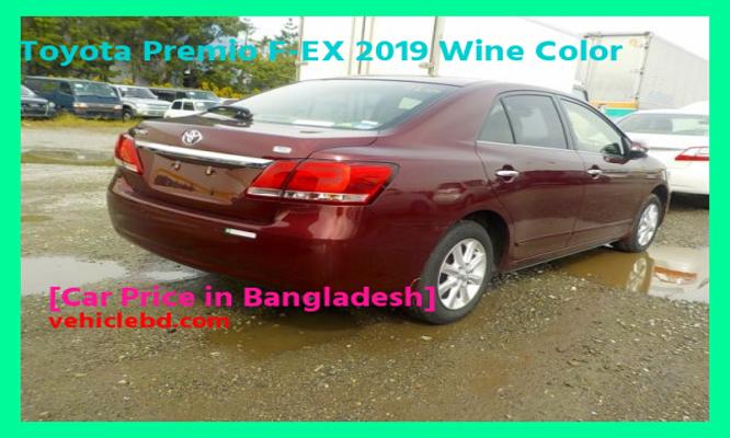 Toyota Premio F-EX 2019 Wine Color Price in Bangladesh image hd