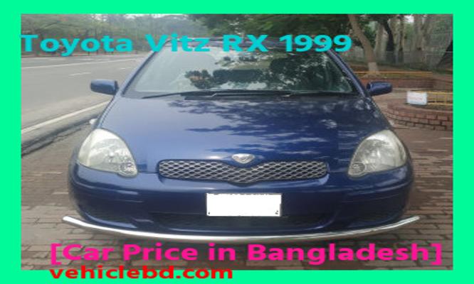 Toyota Vitz RX 1999 Price in Bangladesh image hd