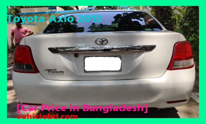 Toyota Axio 2013 Price in Bangladesh image hd
