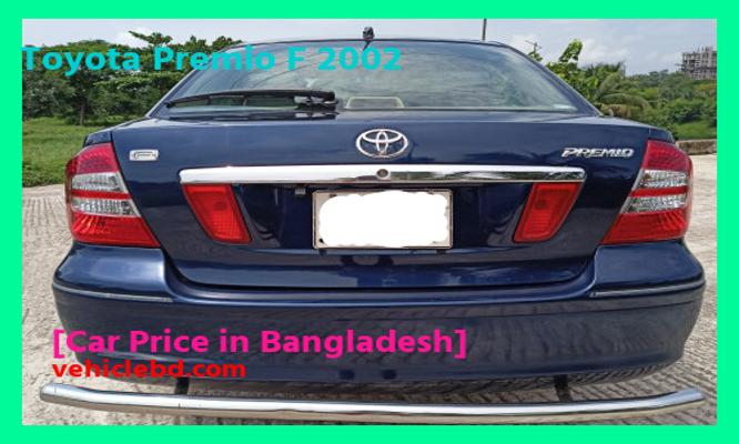 Toyota Premio F 2002 Price in Bangladesh image hd