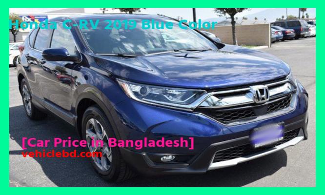 Honda C-RV 2019 Blue Color Price in Bangladesh image hd