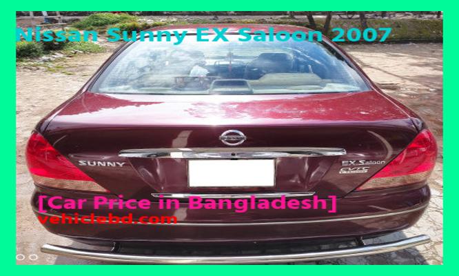 Nissan Sunny EX Saloon 2007 Price in Bangladesh image hd