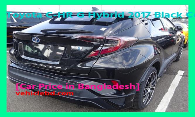 Toyota C-HR G Hybrid 2017 Black Color Price in Bangladesh image hd