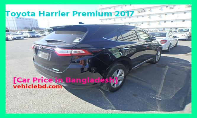 Toyota Harrier Premium 2017 Price in Bangladesh image hd