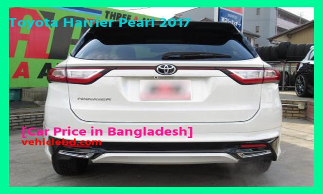 Toyota Harrier Pearl 2017 Price in Bangladesh image hd