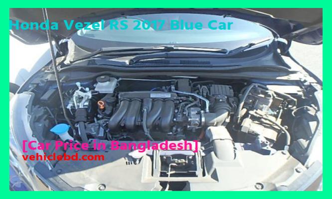 Honda Vezel RS 2017 Blue Car Price in Bangladesh image hd