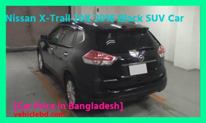 Nissan X-Trail 20X 2016 Black SUV Car Price in Bangladesh image hd