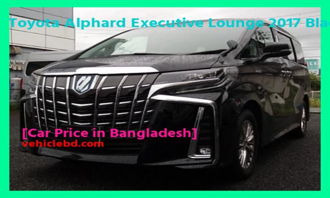 Toyota Alphard Executive Lounge 2017 Black Price in Bangladesh image hd