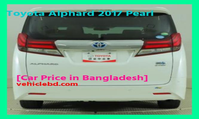 Toyota Alphard 2017 Pearl Price in Bangladesh image hd