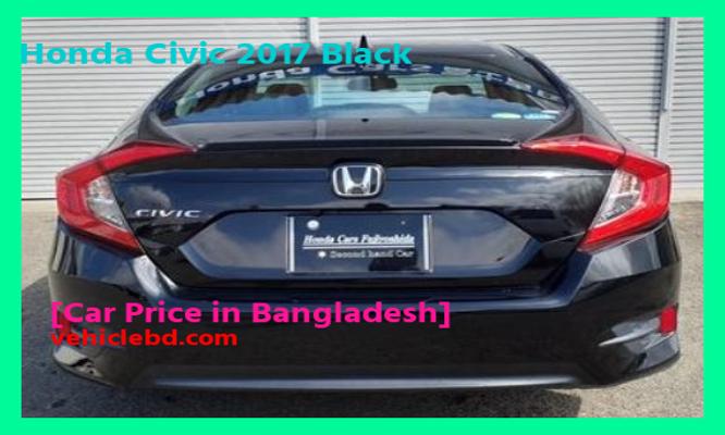 Honda Civic 2017 Black Price in Bangladesh image hd