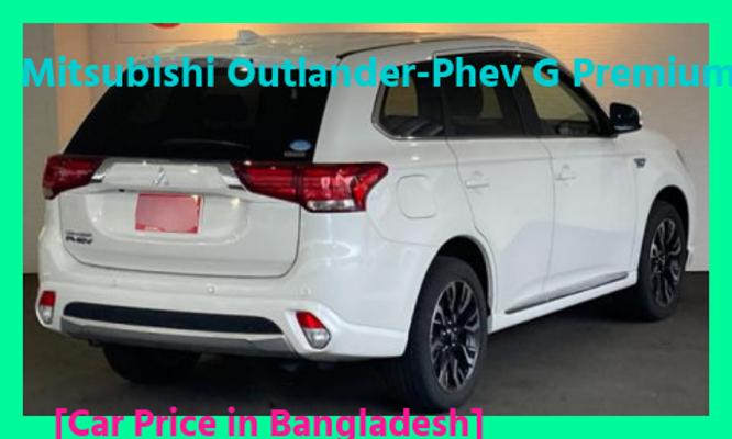 Mitsubishi Outlander-Phev G Premium 2018 Pearl Price in Bangladesh image hd