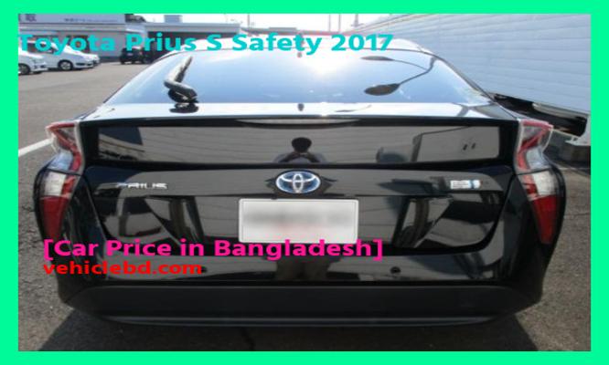 Toyota Prius S Safety 2017 Price in Bangladesh image hd