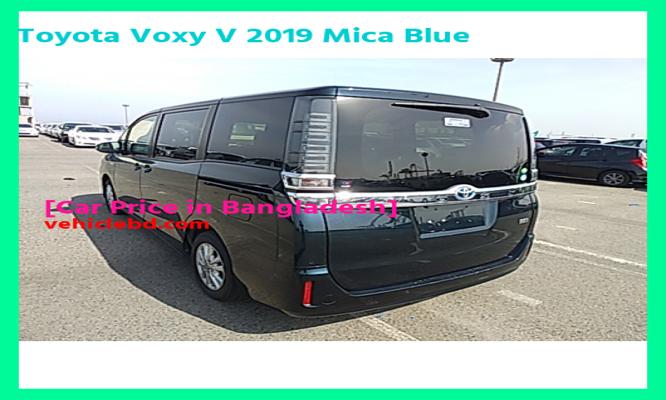 Toyota Voxy V 2019 Mica Blue Price in Bangladesh image hd