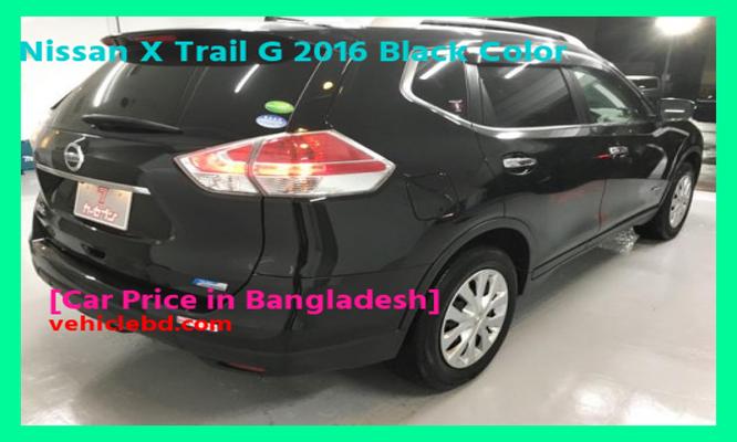 বাংলাদেশে Nissan X Trail G 2016 কালো রঙের দাম কত Recondition/Used/2nd hand