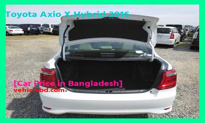 বাংলাদেশে Toyota Axio X Hybrid 2016 এর দাম কত Recondition/Used/2nd hand