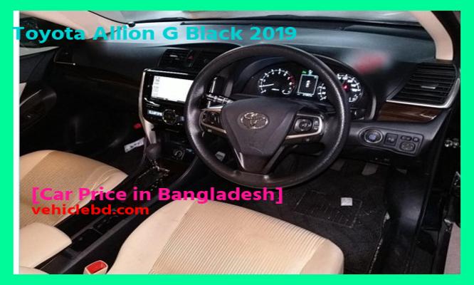 বাংলাদেশে Toyota Allion G Black 2019 এর দাম কত Recondition/Used/2nd hand
