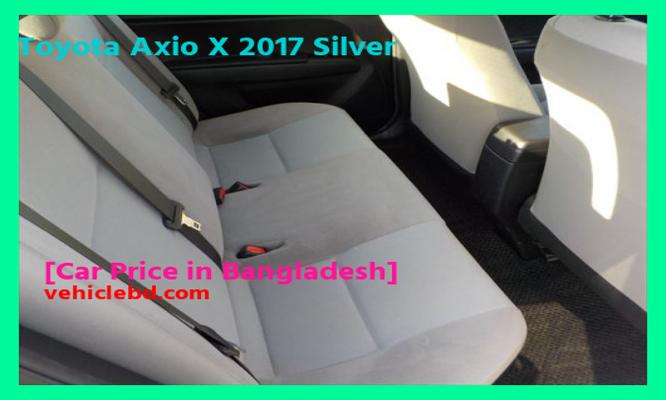 বাংলাদেশে Toyota Axio X 2017 সিলভারের দাম কত Recondition/Used/2nd hand