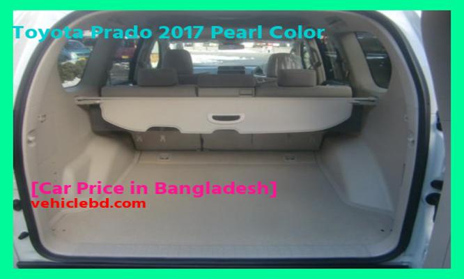 বাংলাদেশে Toyota Prado 2017 পার্ল কালার এর দাম কত Recondition/Used/2nd hand