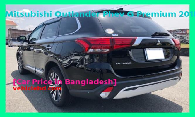 বাংলাদেশে Mitsubishi Outlander Phev G Premium 2018 এর দাম কত Recondition/Used/2nd hand