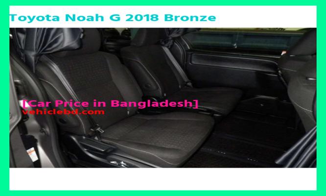Toyota Noah G 2018 ব্রোঞ্জের দাম বাংলাদেশে কত Recondition/Used/2nd hand