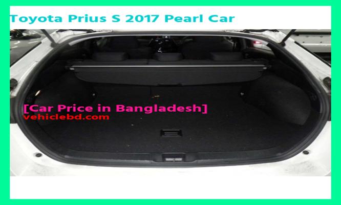 বাংলাদেশে Toyota Prius S 2017 পার্ল গাড়ির দাম কত Recondition/Used/2nd hand
