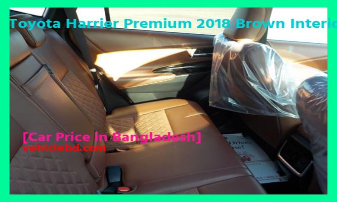 Toyota Harrier Premium 2018 Brown Interior Price in Bangladesh in depth details বিক্রয় ডট কম নতুন-পুরাতন