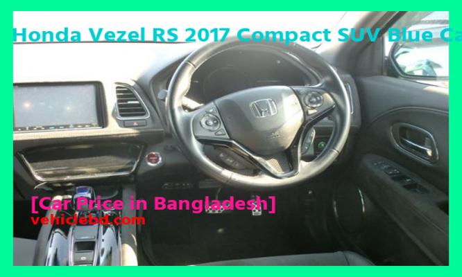 Honda Vezel RS 2017 Compact SUV Blue Car Price in Bangladesh in depth details বিক্রয় ডট কম নতুন-পুরাতন