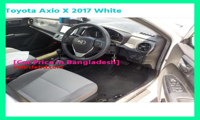 Toyota Axio X 2017 White Price in Bangladesh in depth details বিক্রয় ডট কম নতুন-পুরাতন