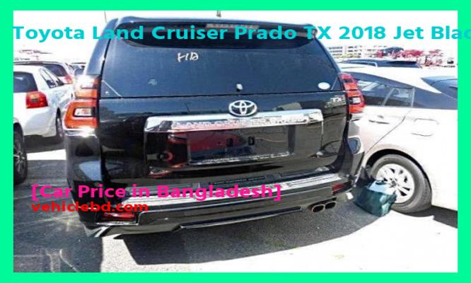 Toyota Land Cruiser Prado TX 2018 Jet Black Color Price in Bangladesh full review
