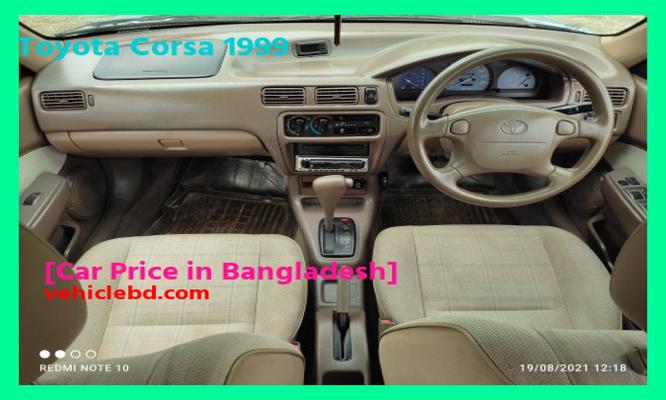 Toyota Corsa 1999 Price in Bangladesh full review