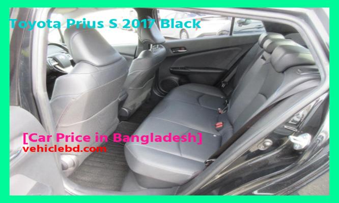 Toyota Prius S 2017 Black Price in Bangladesh full review