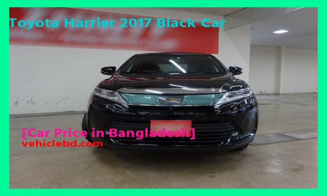 Toyota Harrier 2017 Black Car Price in Bangladesh full review