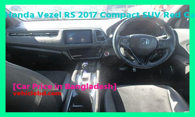 Honda Vezel RS 2017 Compact SUV Red Car Price in Bangladesh full review