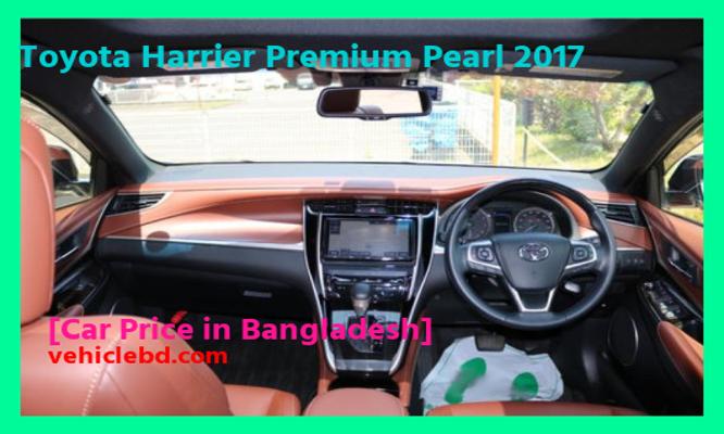 Toyota Harrier Premium Pearl 2017 Price in Bangladesh full review