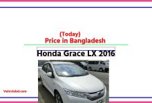 Photo of Honda Grace LX 2016 Price in Bangladesh [আজকের দাম]