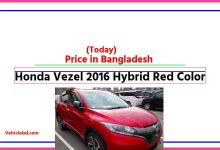 Photo of Honda Vezel 2016 Hybrid Red Color Price in Bangladesh [ржЖржЬржХрзЗрж░ ржжрж╛ржо]
