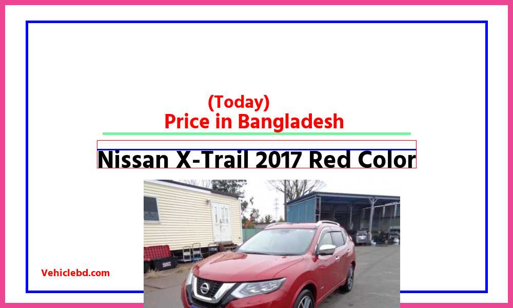 Nissan X Trail 2017 Red Colorfeaturepic