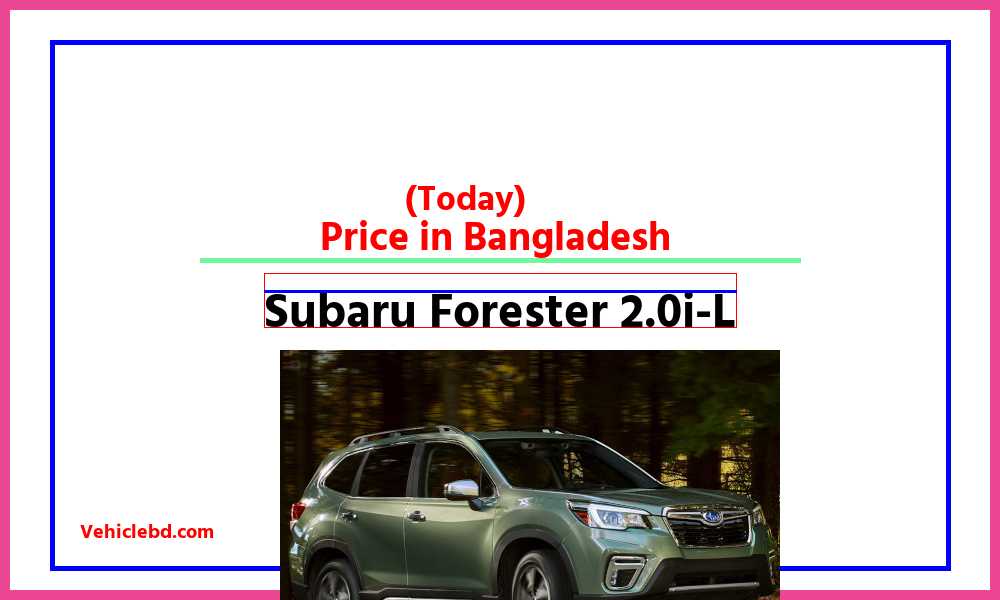 Subaru Forester 2.0i Lfeaturepic